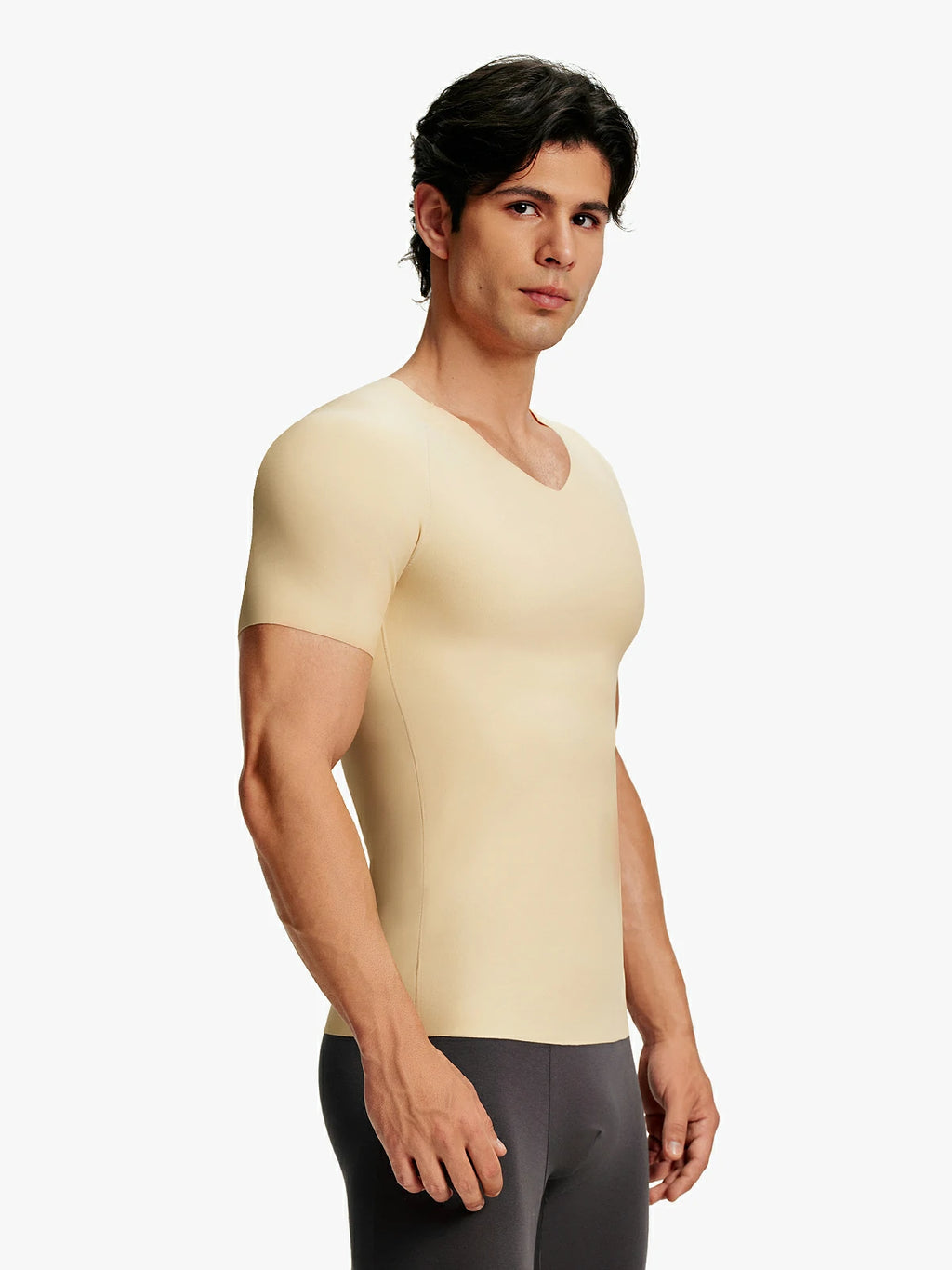 【50%OFF】Men's V-Neck Elastic Comfort Compression Tank Top