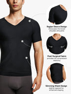 【50%OFF】Men's V-Neck Elastic Comfort Compression Tank Top