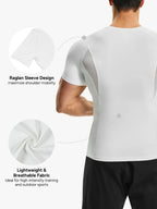 Lightweight Mesh Patch Top for Men