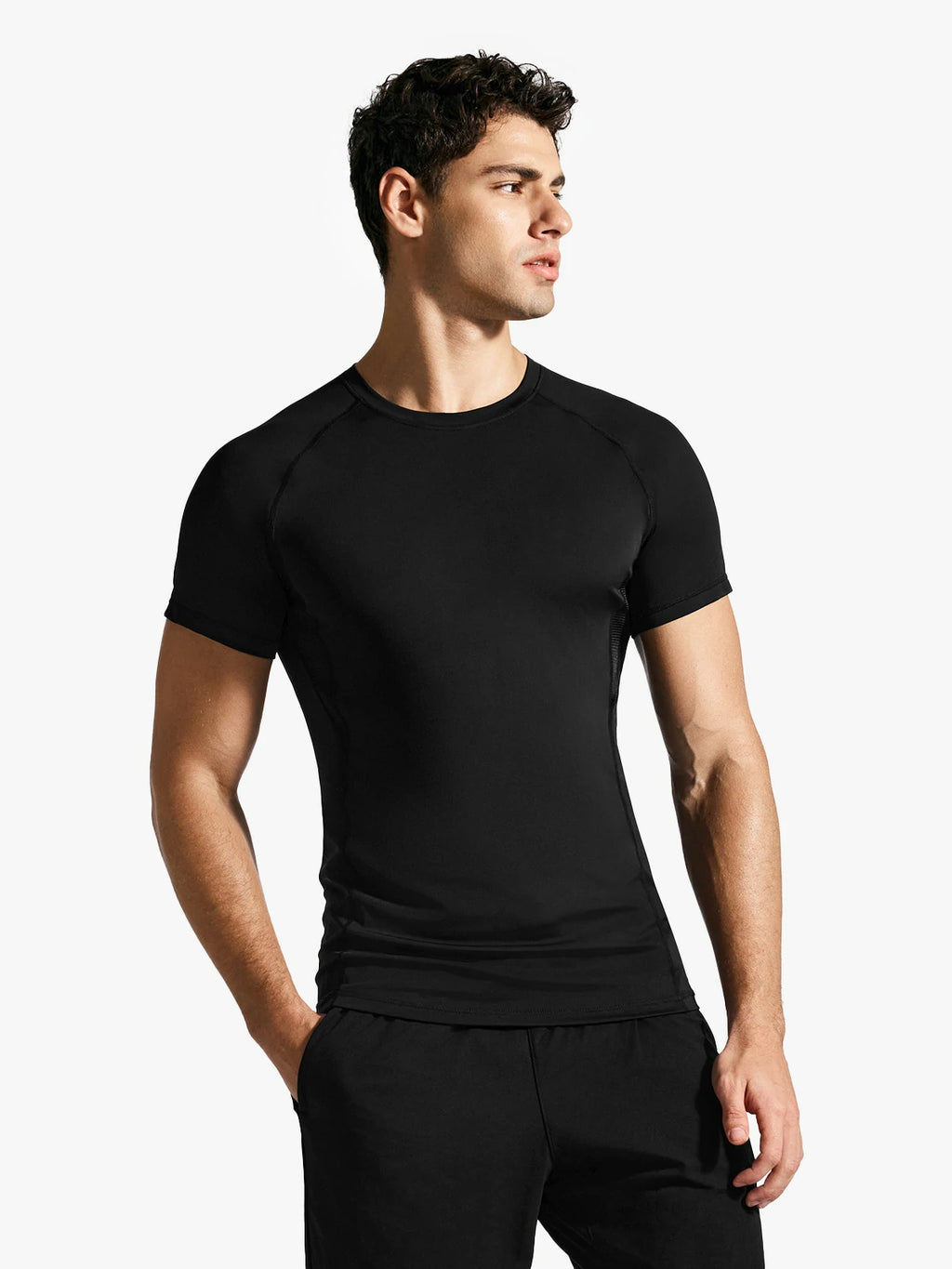 Lightweight Mesh Patch Top for Men