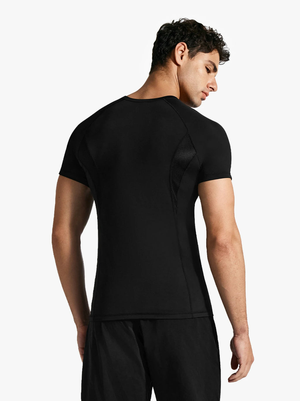 Lightweight Mesh Patch Top for Men