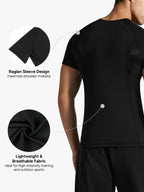 Lightweight Mesh Patch Top for Men