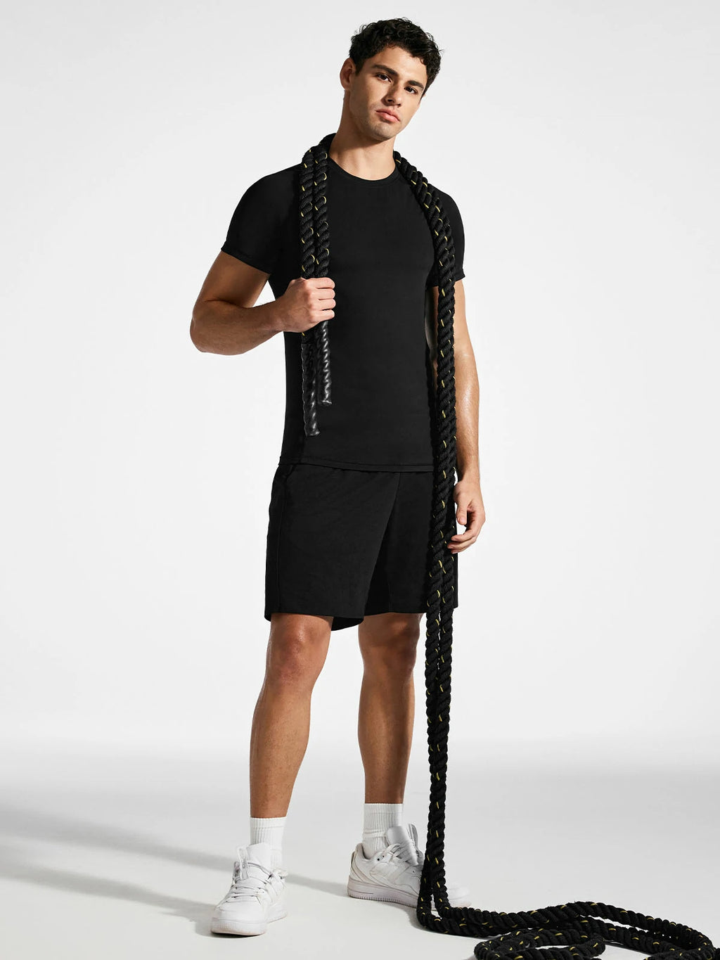 Lightweight Mesh Patch Top for Men