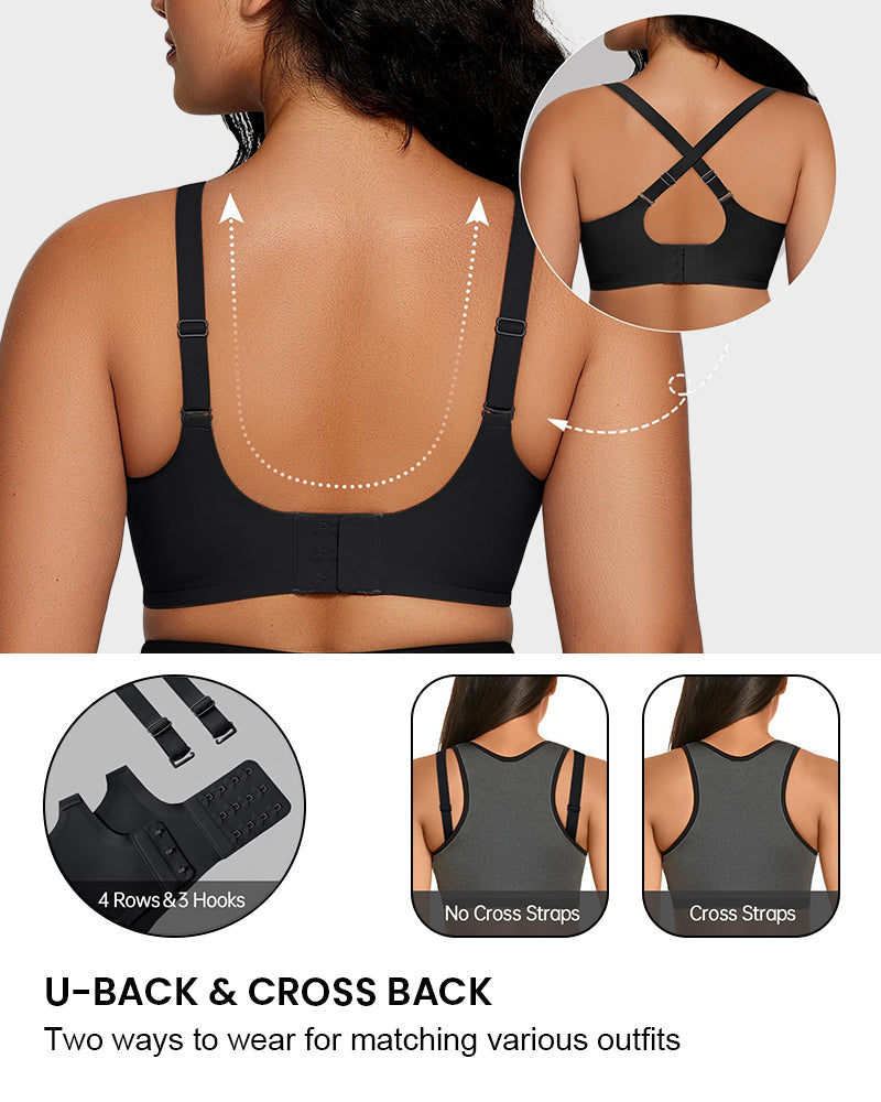 Seamless Soft Comfort Jelly Strip Wireless Bra