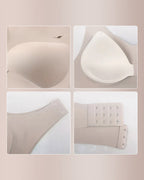 Front Closure Cross-Back Wireless Posture Bra
