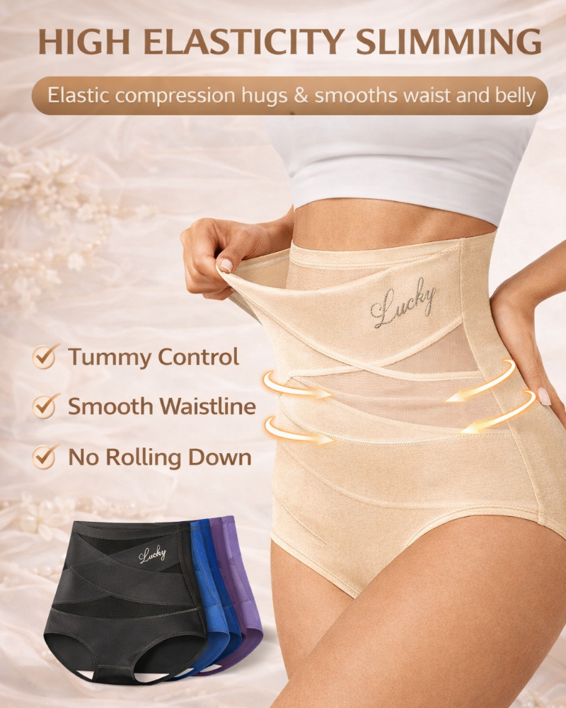 High-Waist Tummy Control Seamless Shaping Panties Secondary image