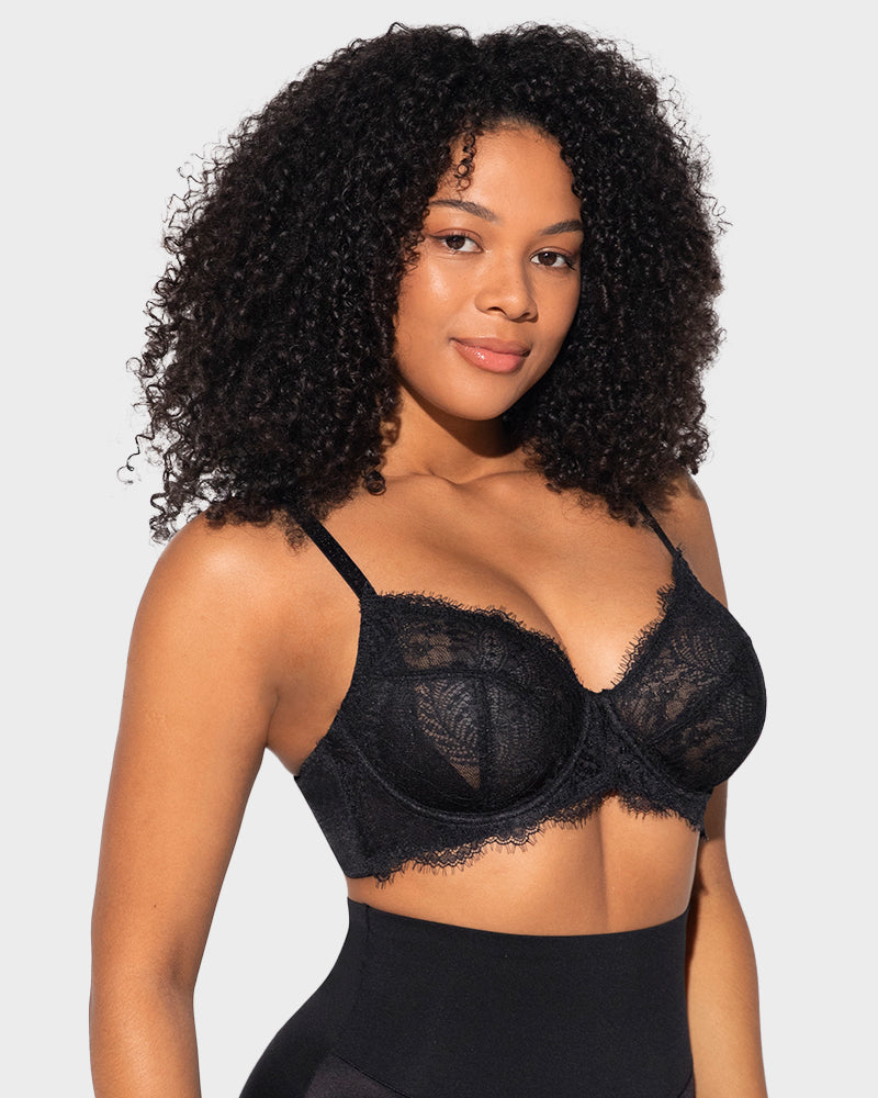 Ultra-Light Lace Underwire Push-Up Bra Main image