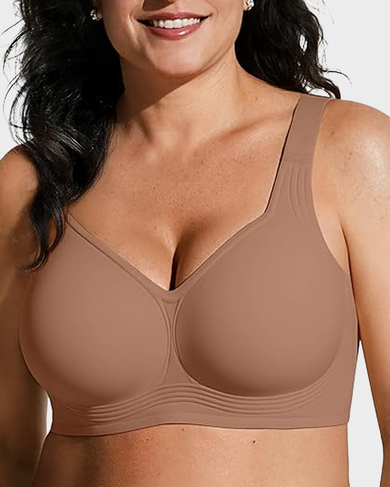 Seamless Wireless Full Coverage Jelly Comfort Bra