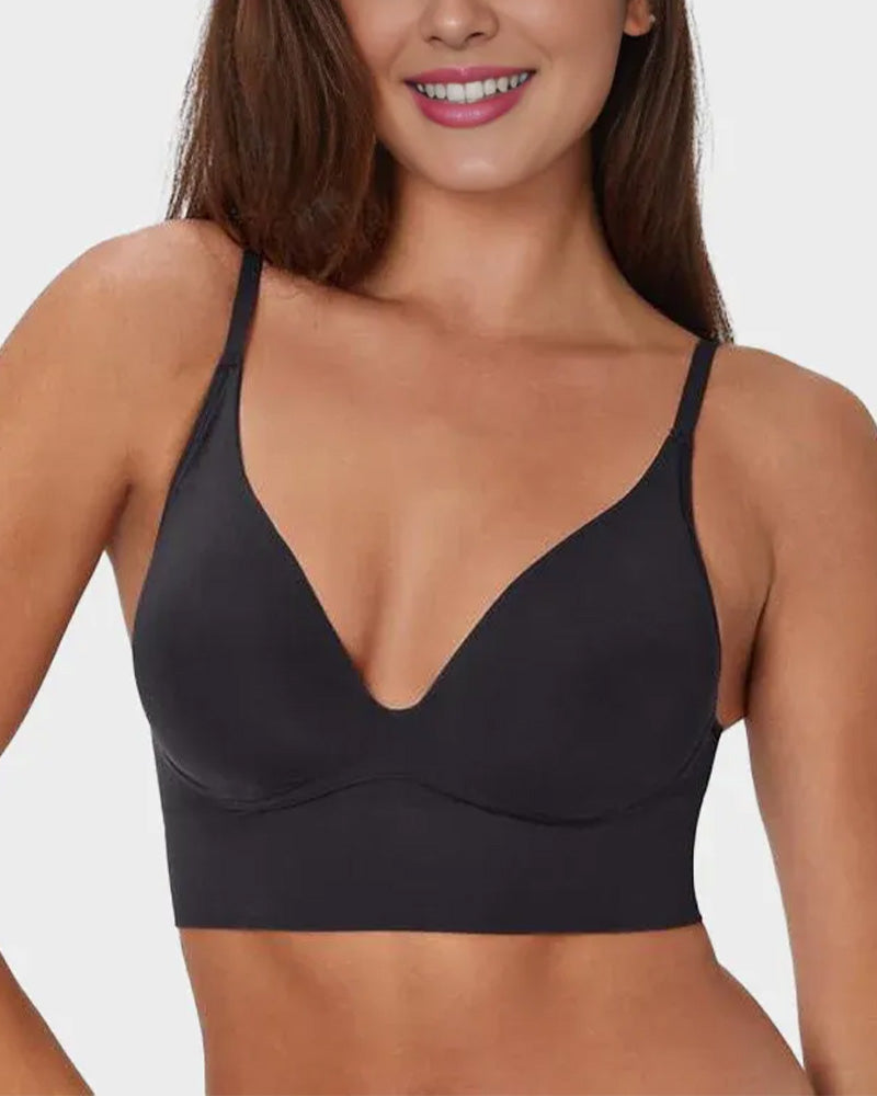 Deep V Wireless Lift Bralette Secondary image