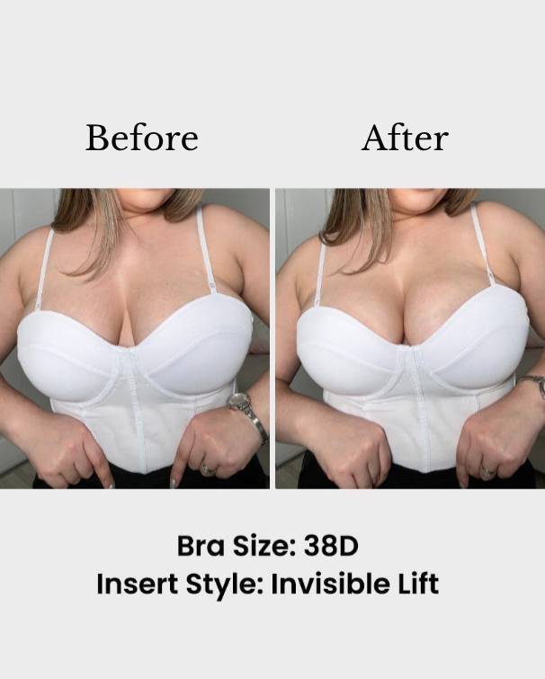 🔥FLASH SALE🔥Invisible Lift Inserts | Double-Sided Adhesive Bra Lifter for Instant Boost Secondary image