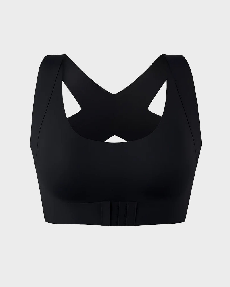 Wireless Cross-Back Posture Bra with Front Closure（2pcs）
