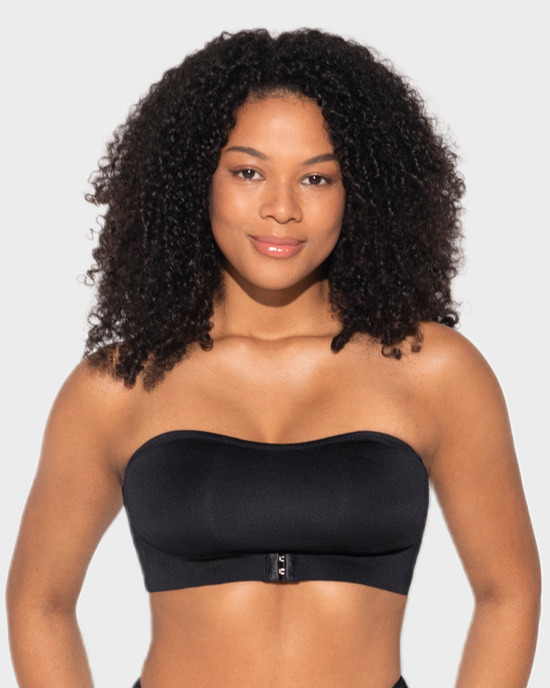 Front Closure Wireless Seamless Bandeau Bra Main image