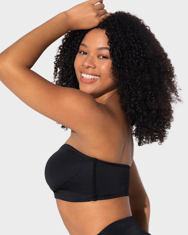 Front Closure Wireless Seamless Bandeau Bra Secondary image