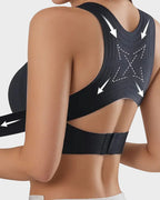 Wireless Cross-Back Posture Bra with Front Closure（2pcs）