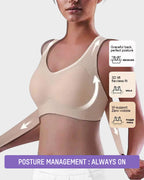 Wireless Cross-Back Posture Bra with Front Closure（2pcs）