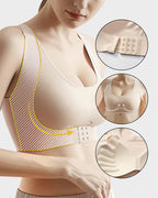 Wireless Cross-Back Posture Bra with Front Closure（2pcs）