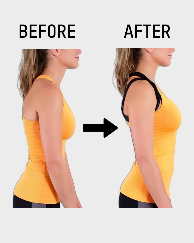 Wireless Cross-Back Posture Bra with Front Closure（2pcs）