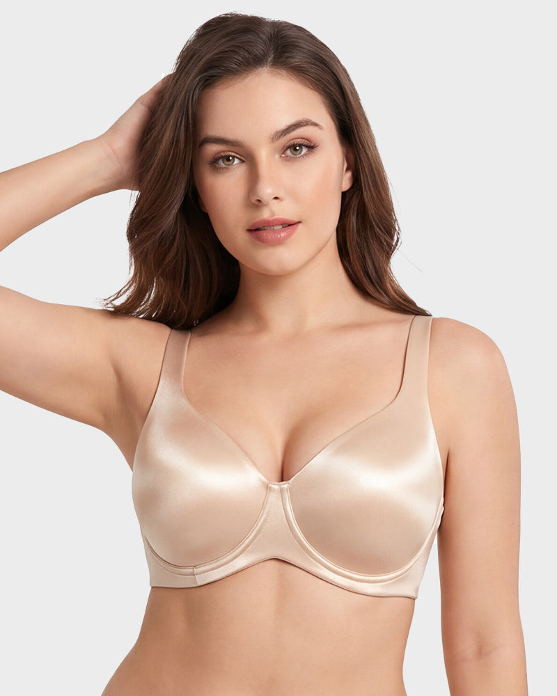 Full-Coverage Seamless Bra Main image