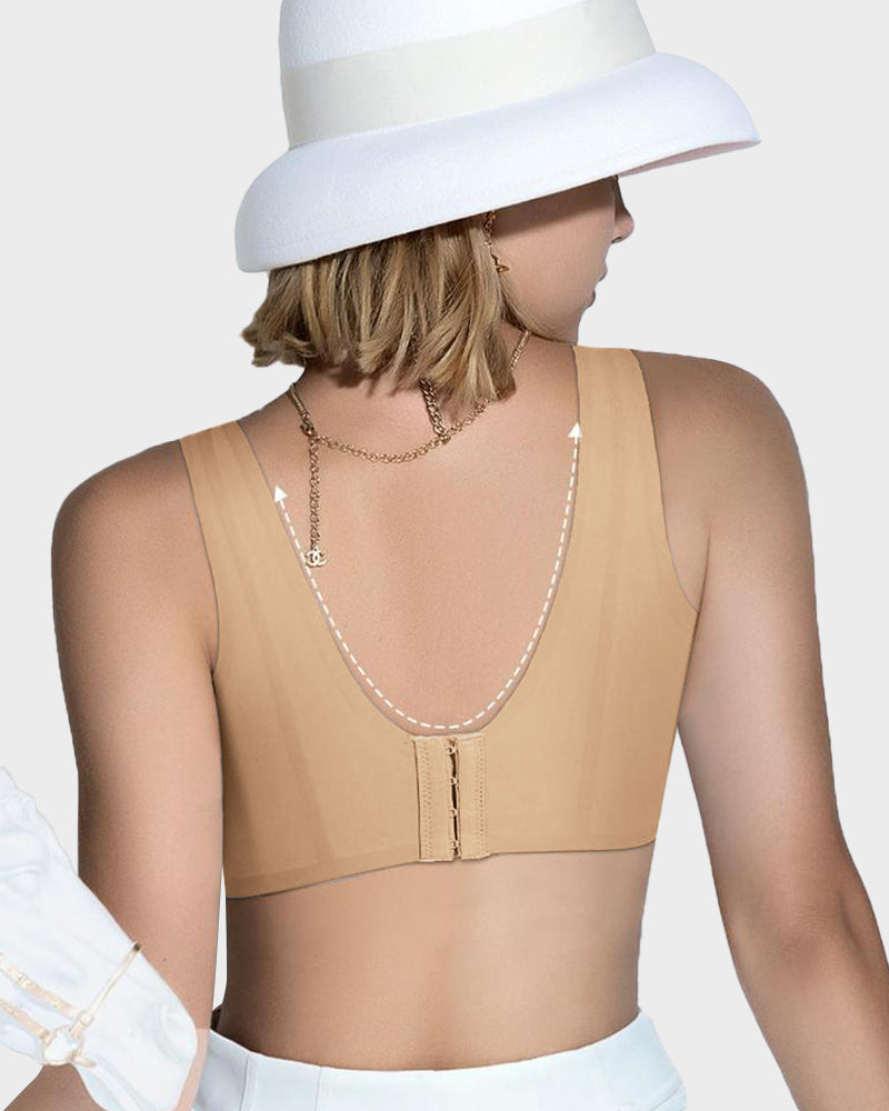 Full Support Wireless Push-Up Minimizer Bra Secondary image