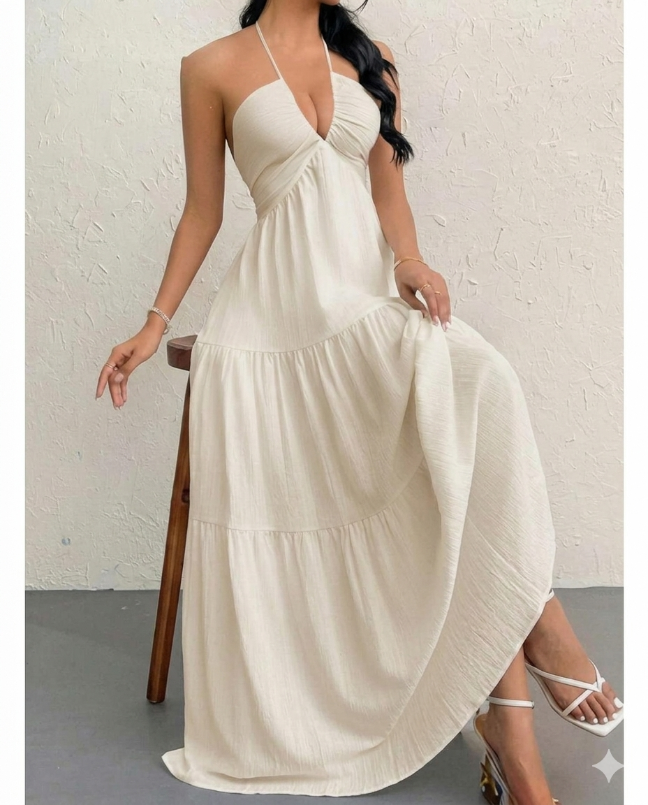 Women's Sleeveless A-Line Casual Dress Main image