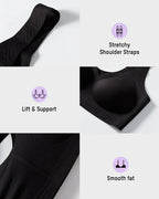 Lifting Wire-Free Antibacterial Jelly Bra