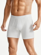 Mid-Waist Mesh Boxers Panties With Removable Butt Pads For Men