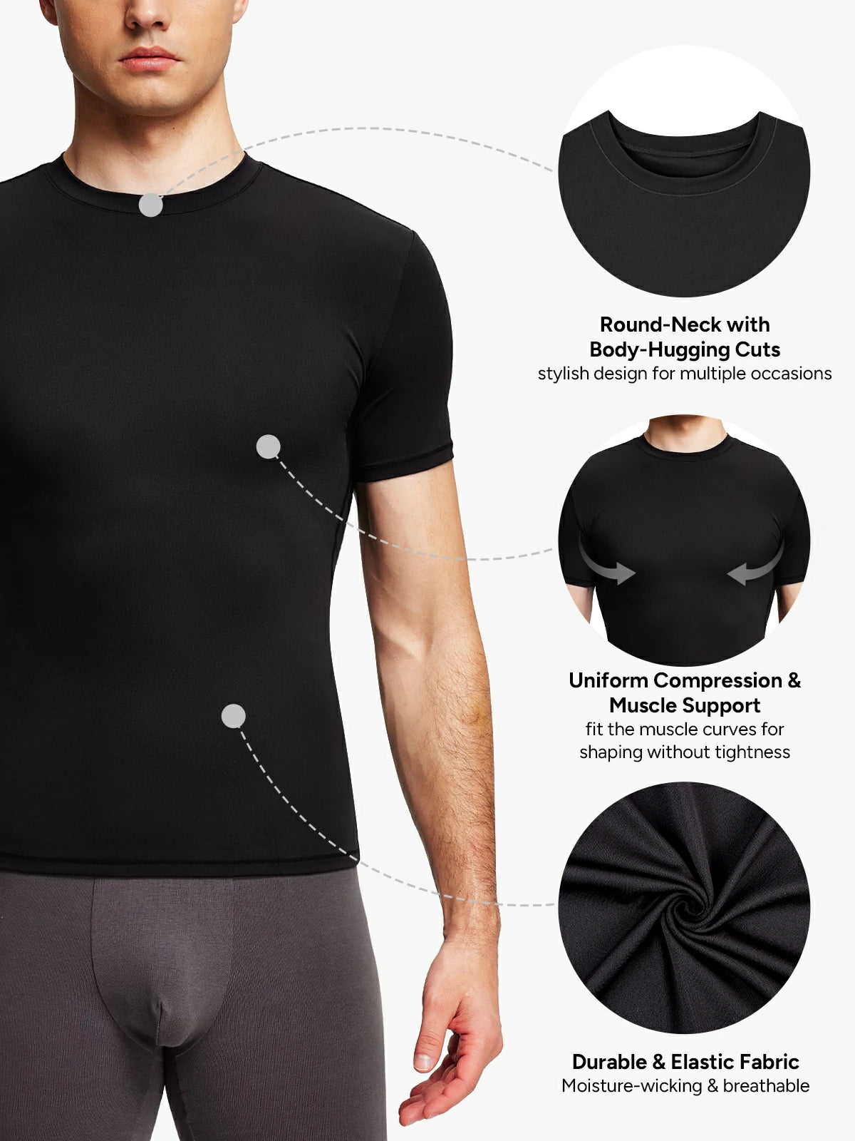 【Free Gift with Any 2 Items】Breathable Comfort T-Shirt for Men