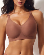 Seamless Soft Comfort Jelly Strip Wireless Bra
