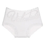 Rhinestone Lace High Waist Seamless Women's Panties