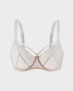 Plus Size Lace Full Coverage Minimizer Bra