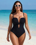 Push Up Tummy Control One Piece Swimsuit