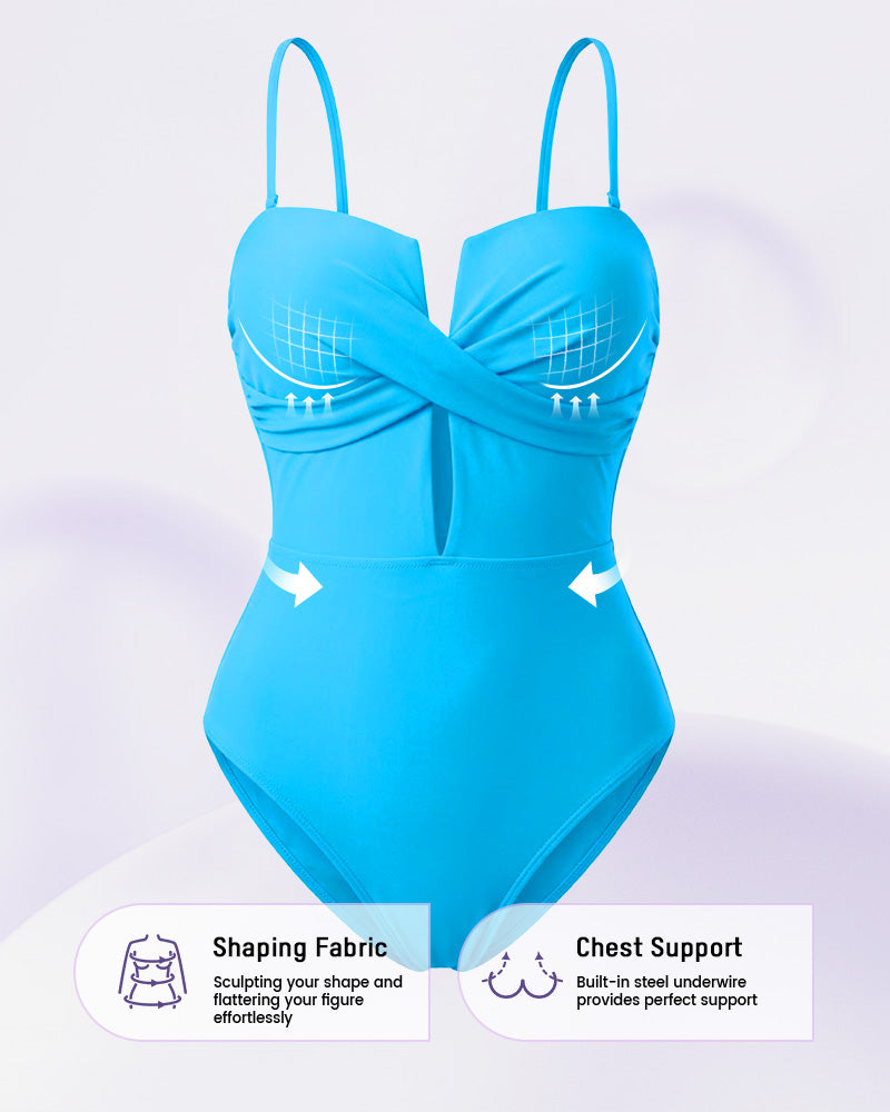 Push Up Tummy Control One Piece Swimsuit