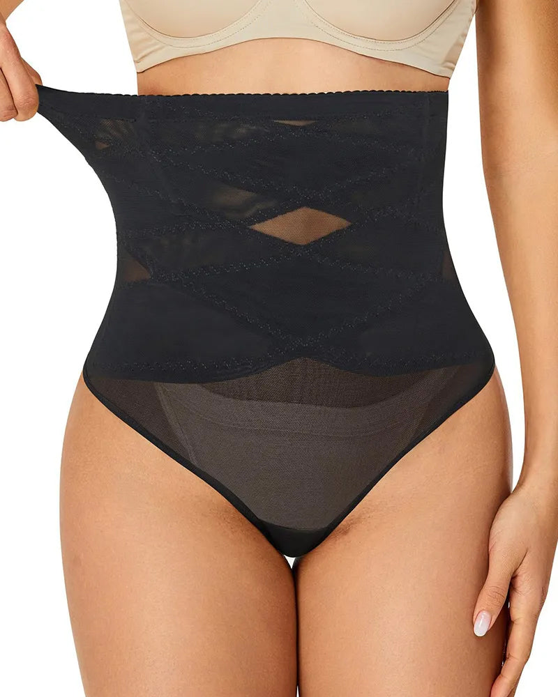 Cross High Waist Shaping Briefs Main image