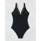 Mesh Tummy Control Swimsuit