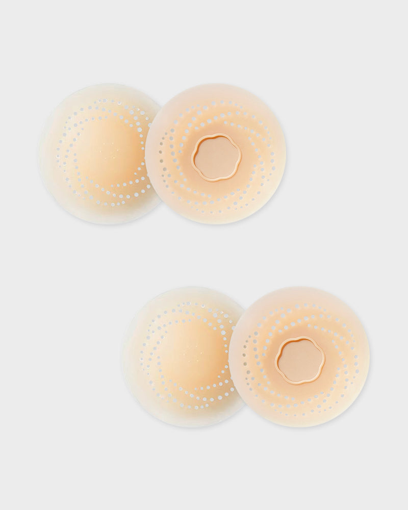 Seamless Invisible Silicone Nipple Covers (2 Pairs)