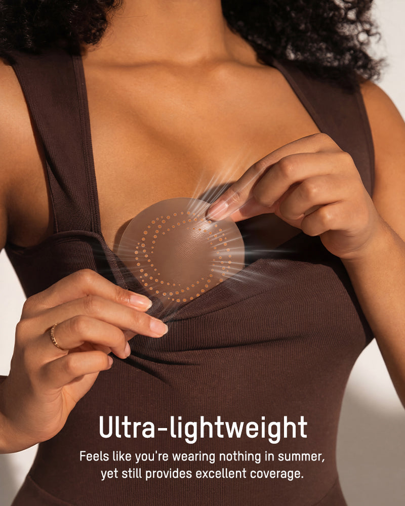 Seamless Invisible Silicone Nipple Covers (2 Pairs) Secondary image