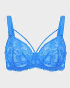 Sheer Lace Full Coverage Underwire Bra