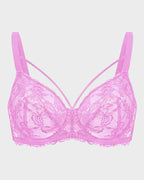 Sheer Lace Full Coverage Underwire Bra
