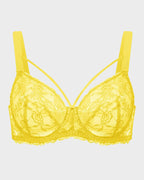 Sheer Lace Full Coverage Underwire Bra