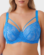 Sheer Lace Full Coverage Underwire Bra