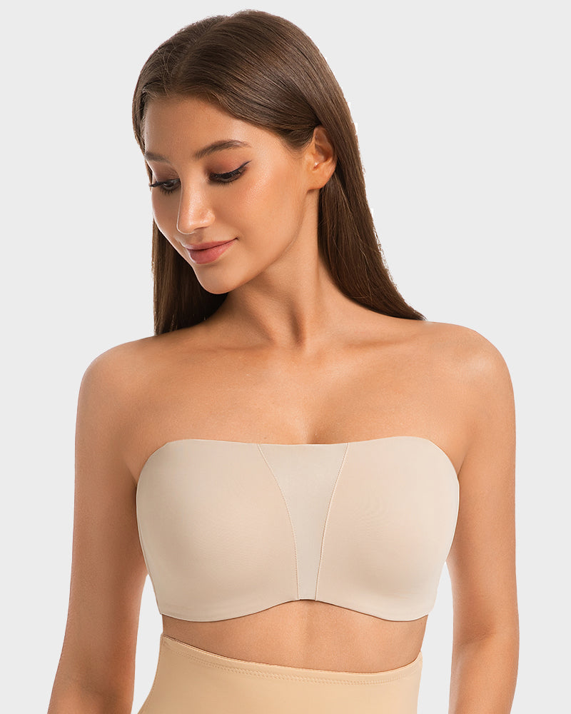 Strapless Anti-Slip Full Coverage Bandeau Bra Main image