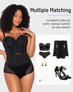 The Low Back Strapless Bra