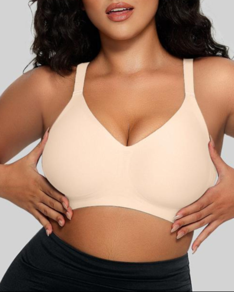 Seamless Soft Comfort Jelly Strip Wireless Bra