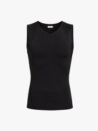 Men's Mesh Compression Tank Top Shirt Breathable Stretch Body Shaper Vest