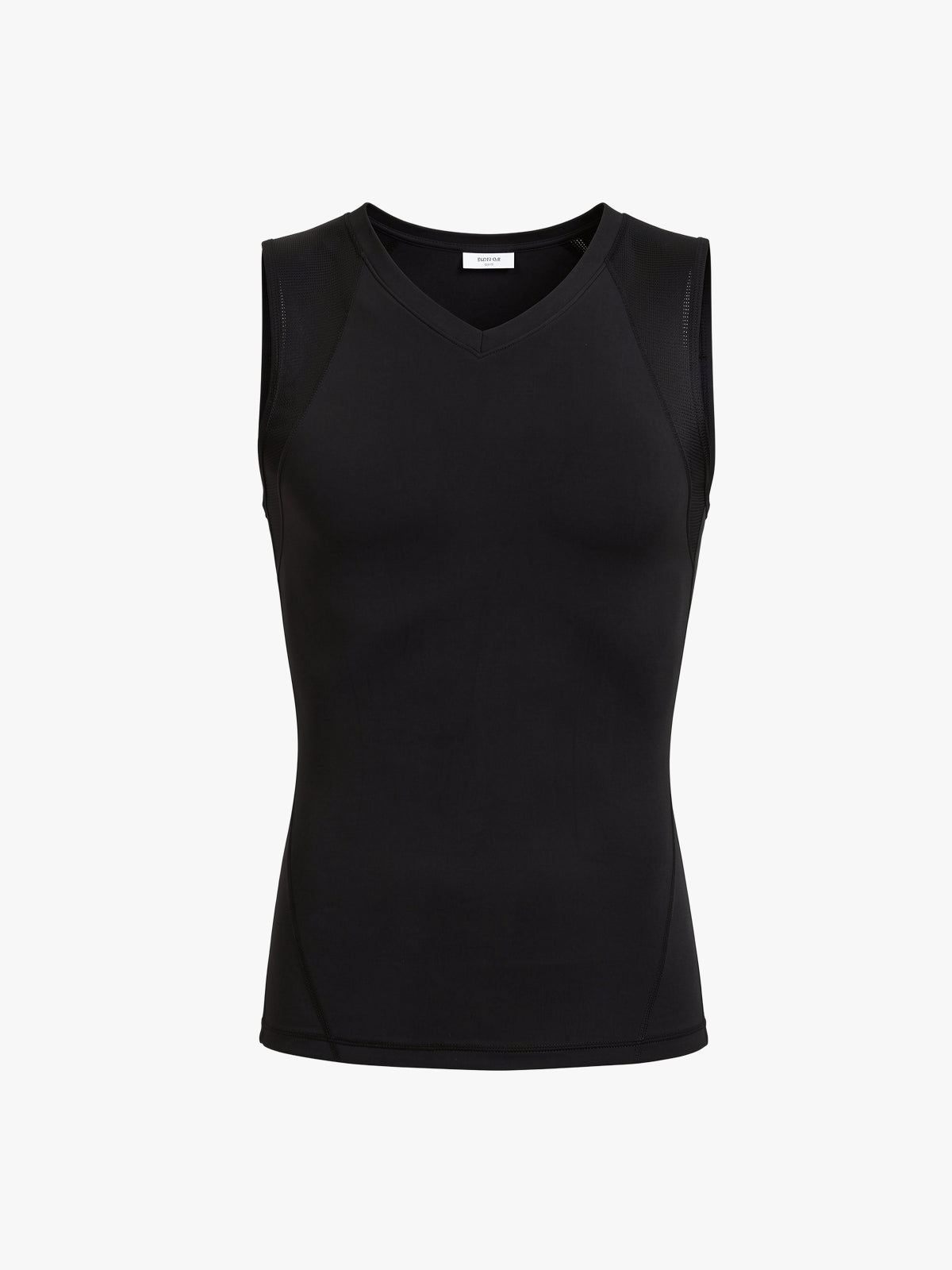Men's Mesh Compression Tank Top Shirt Breathable Stretch Body Shaper Vest