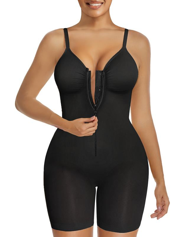 Women's Tummy Control Zip Bodysuit Main image