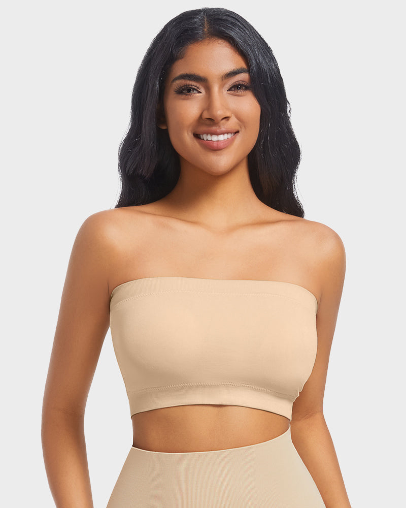 Seamless Comfort Padded Strapless Bandeau Bra Main image