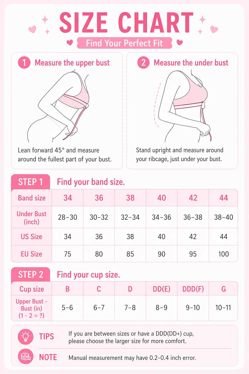 Full Support Non-Slip Convertible Bandeau Bra