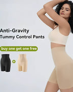 Seamless High-Waist Booty Lift Tummy Control Shapewear Shorts
