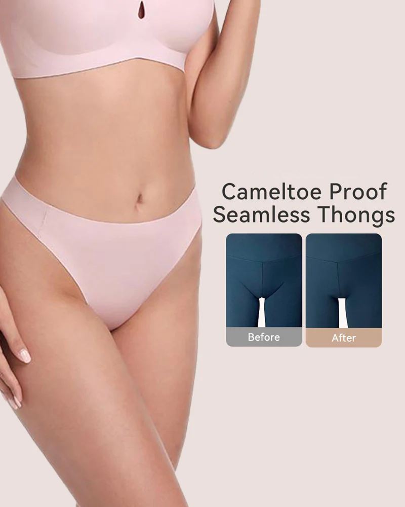 Camel Toe Cover Thongs for Women Secondary image